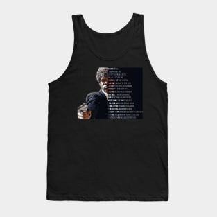 Jules Winnfield's Last Rites Tank Top